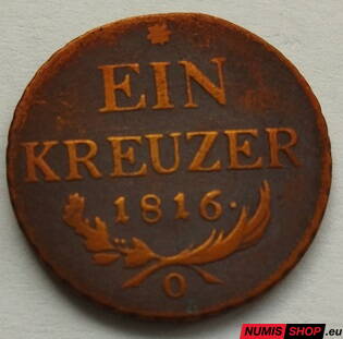 RU - František II. - 1 kreuzer - 1816 O