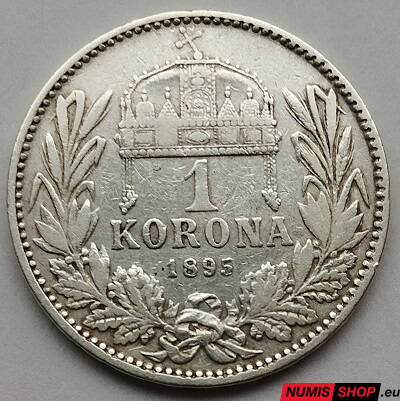 RU - František Jozef I. - 1 korona 1895 KB