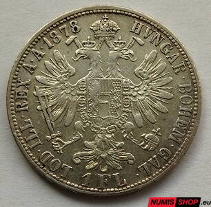 RU - František Jozef I. - 1 florin 1878