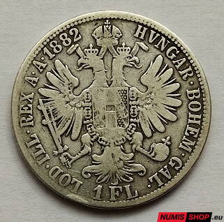 RU - František Jozef I. - 1 florin 1882