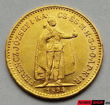 RU - František Jozef I. - 10 koruna 1894 KB