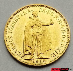 RU - František Jozef I. - 10 koruna 1910 KB