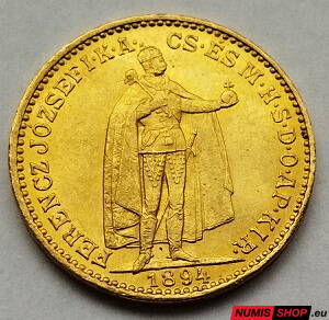 RU - František Jozef I. - 20 korona 1894 KB