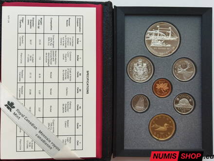 Kanada - sada - 1991 - Steamboat Frontenac - PROOF