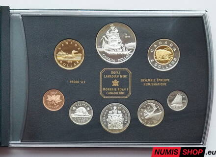 Kanada - sada - 1999 - Discovery of Queen Charlotte Islands - PROOF