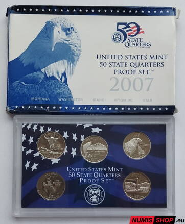 USA Quarter 2007 - sada - PROOF - S