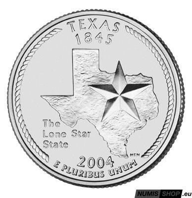 USA Quarter 2004 - Texas - D - UNC
