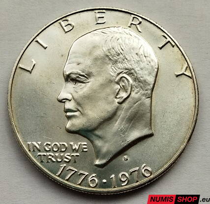 USA - Silver dollar - 1976 - Eisenhower - S