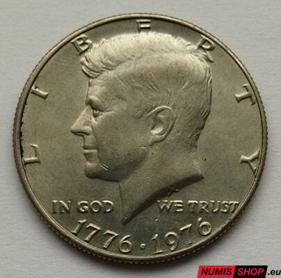 USA - 1976 - Kennedy half dollar - Nezávislosť USA