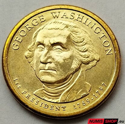 USA Presidential 1 dollar - 2007 - 1st George Washington - P
