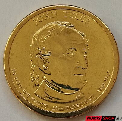 USA Presidential 1 dollar - 2009 - 10th John Tyler - P