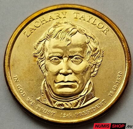 USA Presidential 1 dollar - 2009 - 12th Zachary Taylor - D