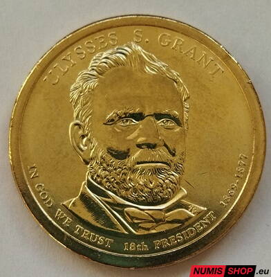 USA Presidential 1 dollar - 2011 - 18th Ulysses S. Grant - P