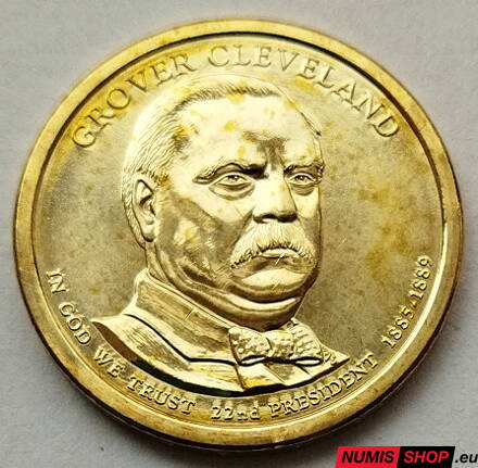 USA Presidential 1 dollar - 2012 - 22nd Grover Cleveland - P