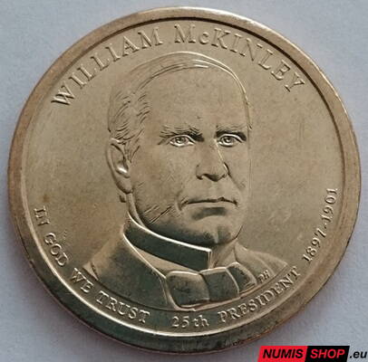 USA Presidential 1 dollar - 2013 - 25th William Mc Kinley - P