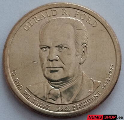 USA Presidential 1 dollar - 2016 - 38th Gerald R. Ford - P