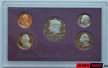 USA sada 1988 - PROOF - S