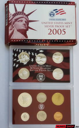 USA sada 2005 Silver PROOF