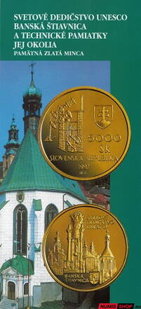 5000 Sk Slovensko 1997 - Banská Štiavnica - leták