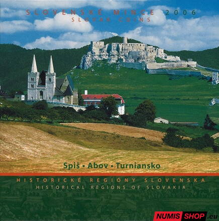 Sada mincí SR 2006 - Regióny