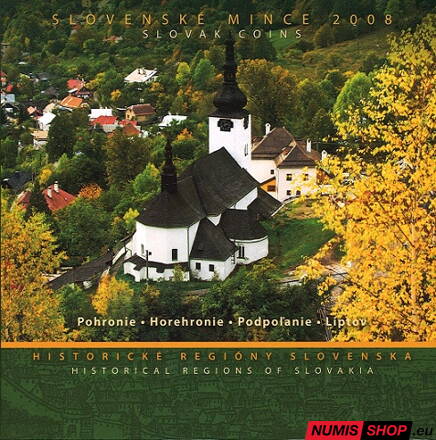 Sada mincí SR 2008 - Regióny