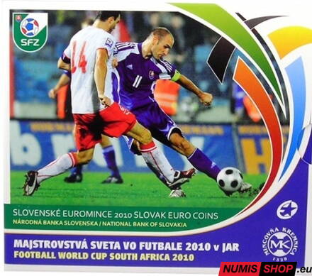 Sada mincí SR 2010 - MS vo futbale