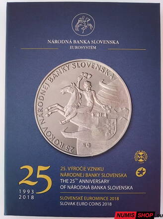 Sada mincí SR 2018 - 25. výročie vzniku NBS - privátne vydanie NBS