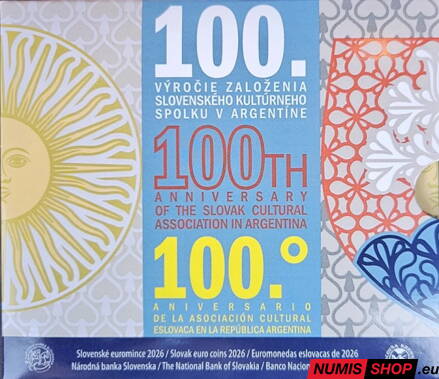 Sada mincí SR 2026 - Založenie slovenského kultúrneho spolku v Argentíne