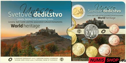 Sada mincí SR 2016 - UNESCO Levoča a Spišský hrad