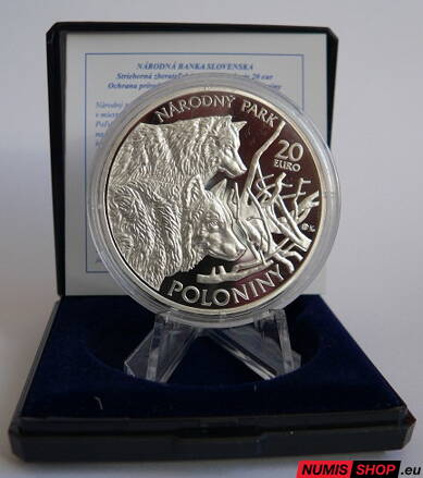 20 eur Slovensko 2010 - Poloniny - PROOF