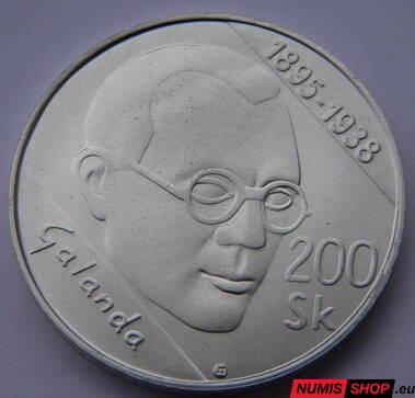 200 Sk Slovensko 1995 - Galanda - BK