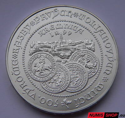 500 Sk Slovensko 1999 - Toliar - BK