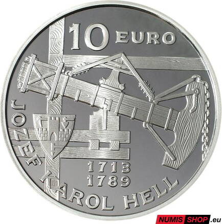 10 eur Slovensko 2013 - Jozef Karol Hell - BK