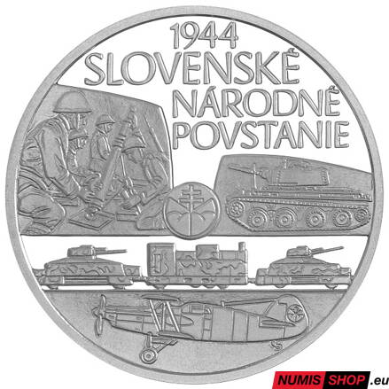 10 eur Slovensko 2024 - Slovenské národné povstanie - BK