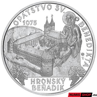 10 eur Slovensko 2025 - Benediktínske opátstvo v Hronskom Beňadiku - PROOF
