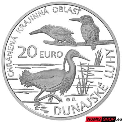 20 eur Slovensko 2025 - Dunajské luhy - BK