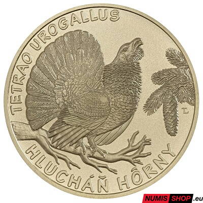5 eur Slovensko 2024 - Hlucháň hôrny
