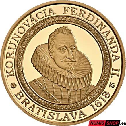 100 eur Slovensko 2018 - Ferdinand II.