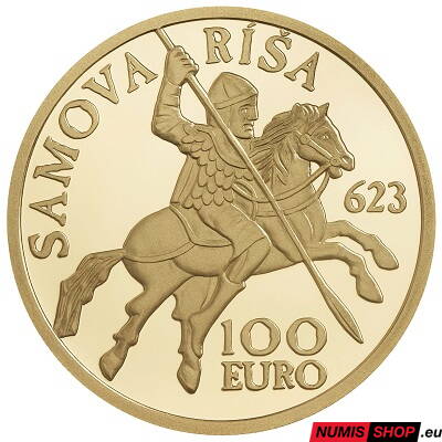 100 eur Slovensko 2023 - Samova ríša