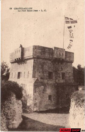 Pohľadnica - Francúzsko - Chatelaillon - Le Fort Saint-Jean