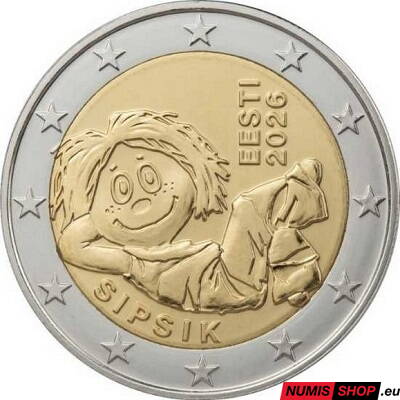 Estónsko 2 euro 2026 - Sipsik - UNC