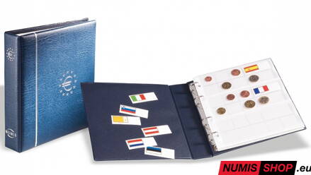Album NUMIS - modrý - na euromince