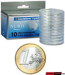 Kapsle Leuchtturm 23 mm - vhodné na 1 euro (10 ks)