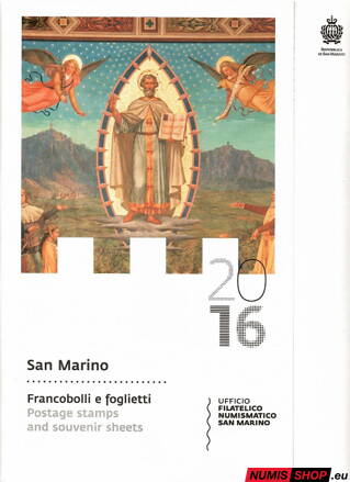 San Maríno - 2016 - Ročníkový set známok 