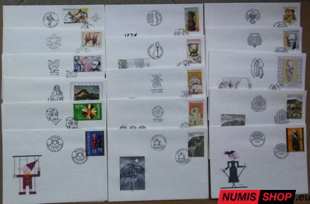 Slovensko - 2006 - FDC zbierka 16 kusov