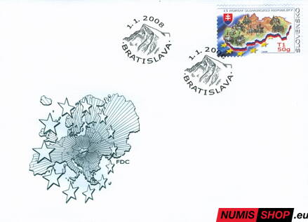 Slovensko - 2008 - 15 rokov Slovenskej republiky - 413 FDC