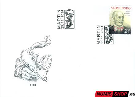Slovensko - 2024 - Janko Jesenský - 835 FDC