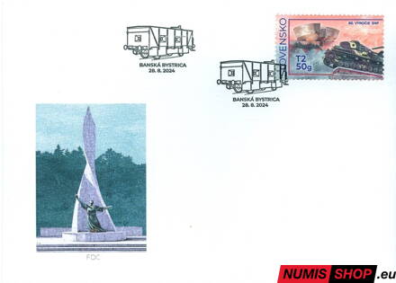 Slovensko - 2024 - 80. výročie SNP - 825 FDC
