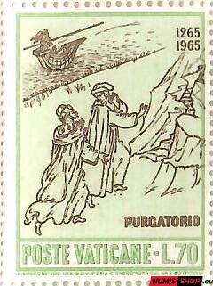Vatikán - 1965 - 700. výročie narodenia Danteho - L70 - 478