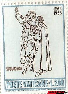 Vatikán - 1965 - 700. výročie narodenia Danteho - L200 - 479